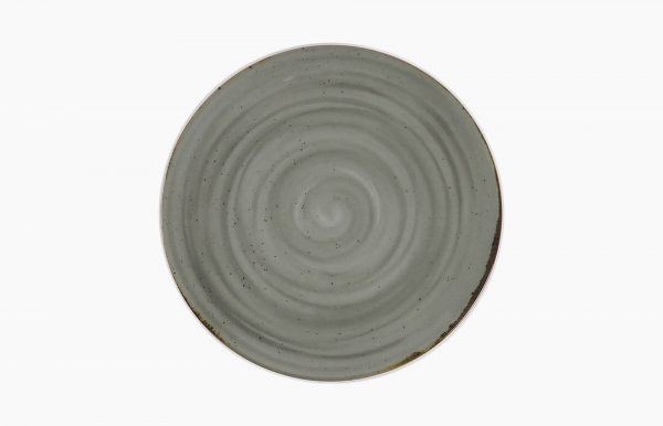 PRATO COUPE Ø16CM RUSTICO CINZA IN